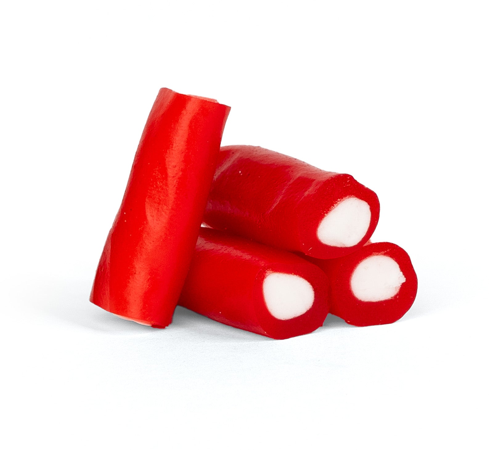 Strawberry Licorice Bites with Buttery Center - Red & White Aussies