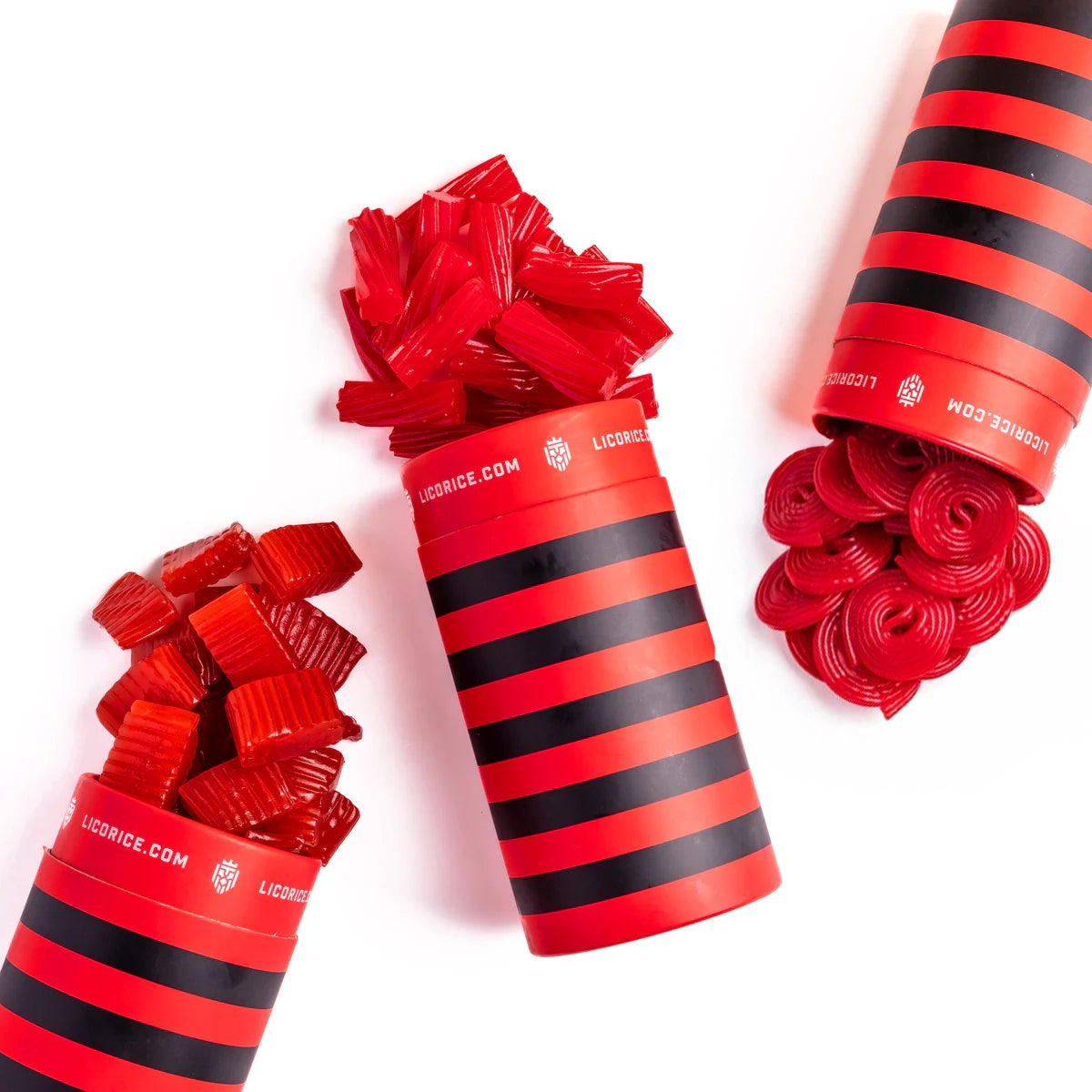 Red Licorice Variety Pack - 3-Pound Assortment with Free Gift Note