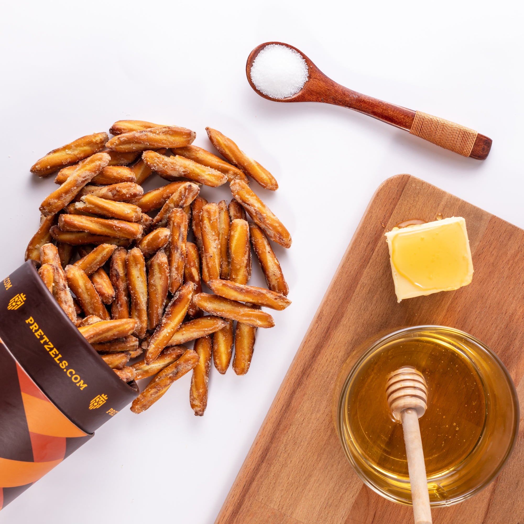 Salted Honey Butter Pretzels – Sweet & Savory Snack