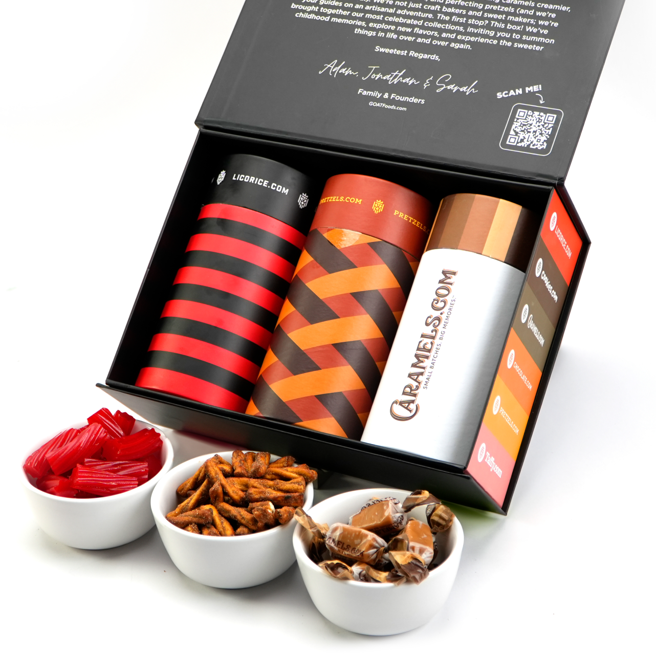 G.O.A.T. Best of Collection Gift Box - 3 Premium Candy Tubes