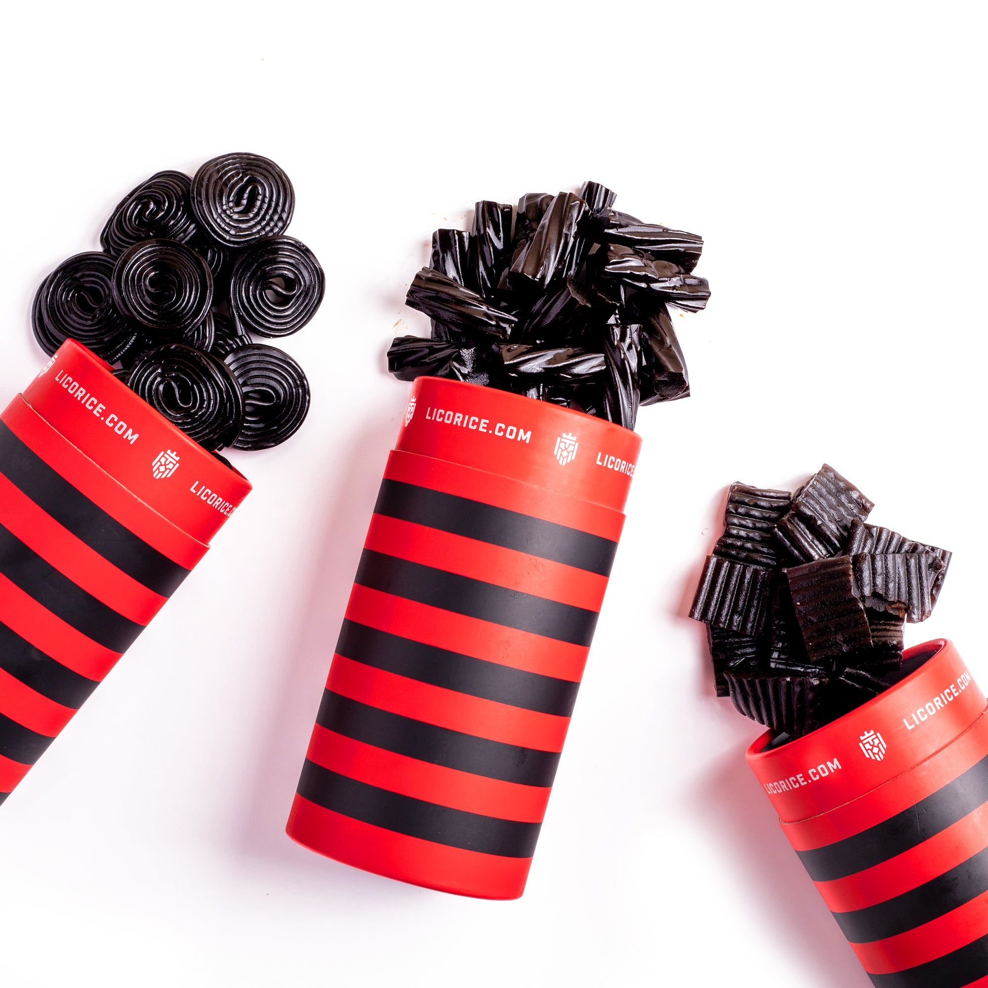 Black Licorice Gift Box – 1lb Assorted Australian & Italian Licorice