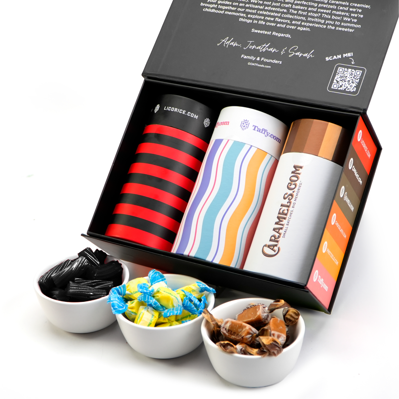 G.O.A.T. Classic Candy Gift Box - Licorice, Caramels & Taffy