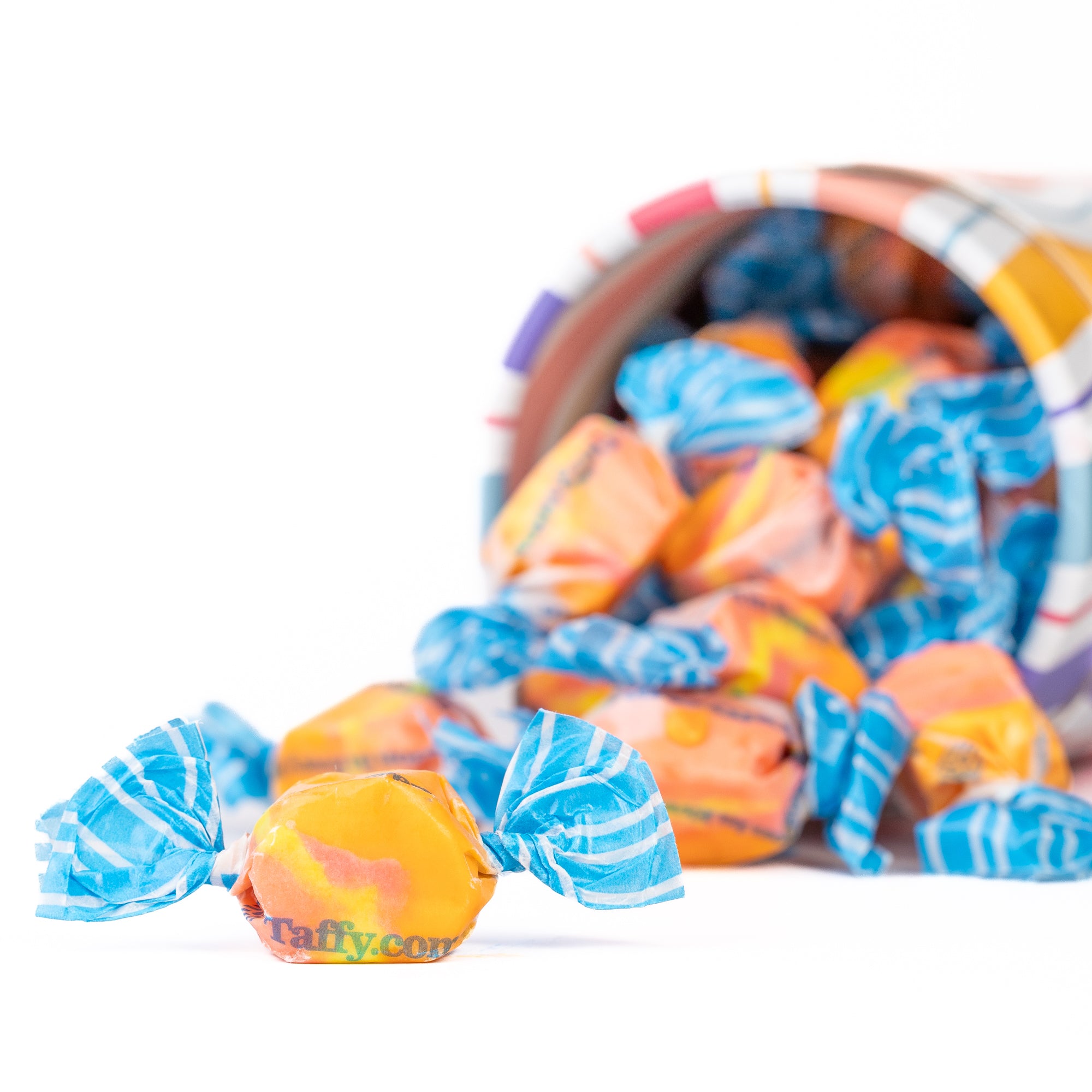 Tropical Punch Taffy - Sweet & Citrus Fruit Flavored Candy