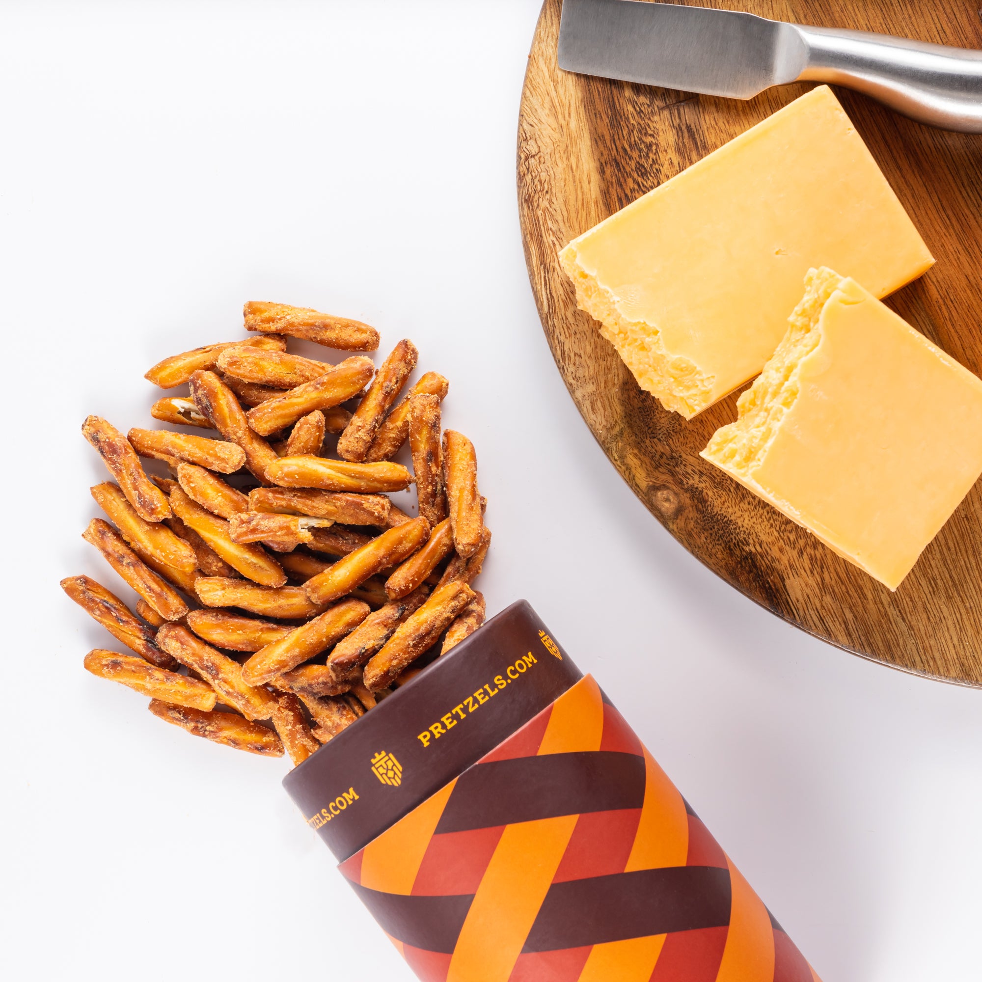 Wisconsin Cheddar Cheese Pretzels | Creamy & Flavorful Snack