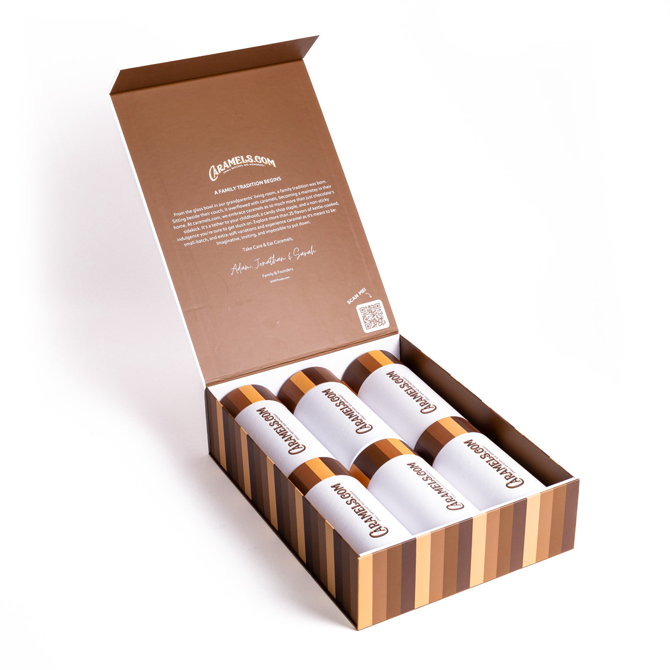 Gourmet Caramel Assortment - 6 Pack by Caramels.com