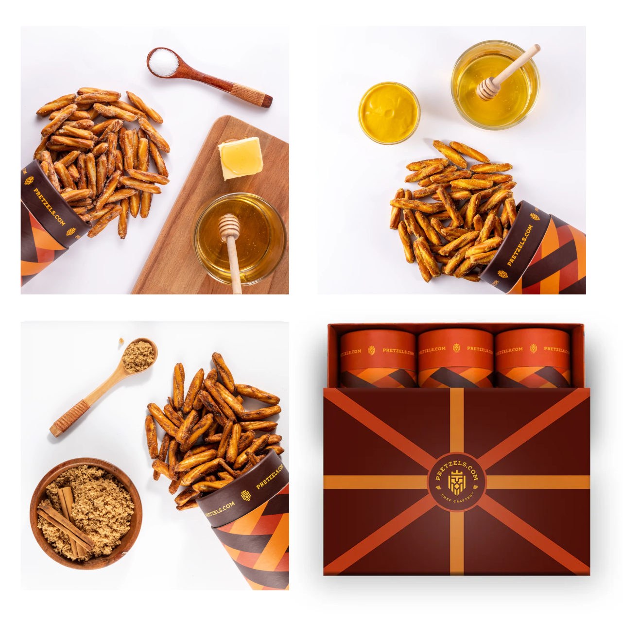 Sweet Pretzel Gift Box - Best of Pretzels.com Collection