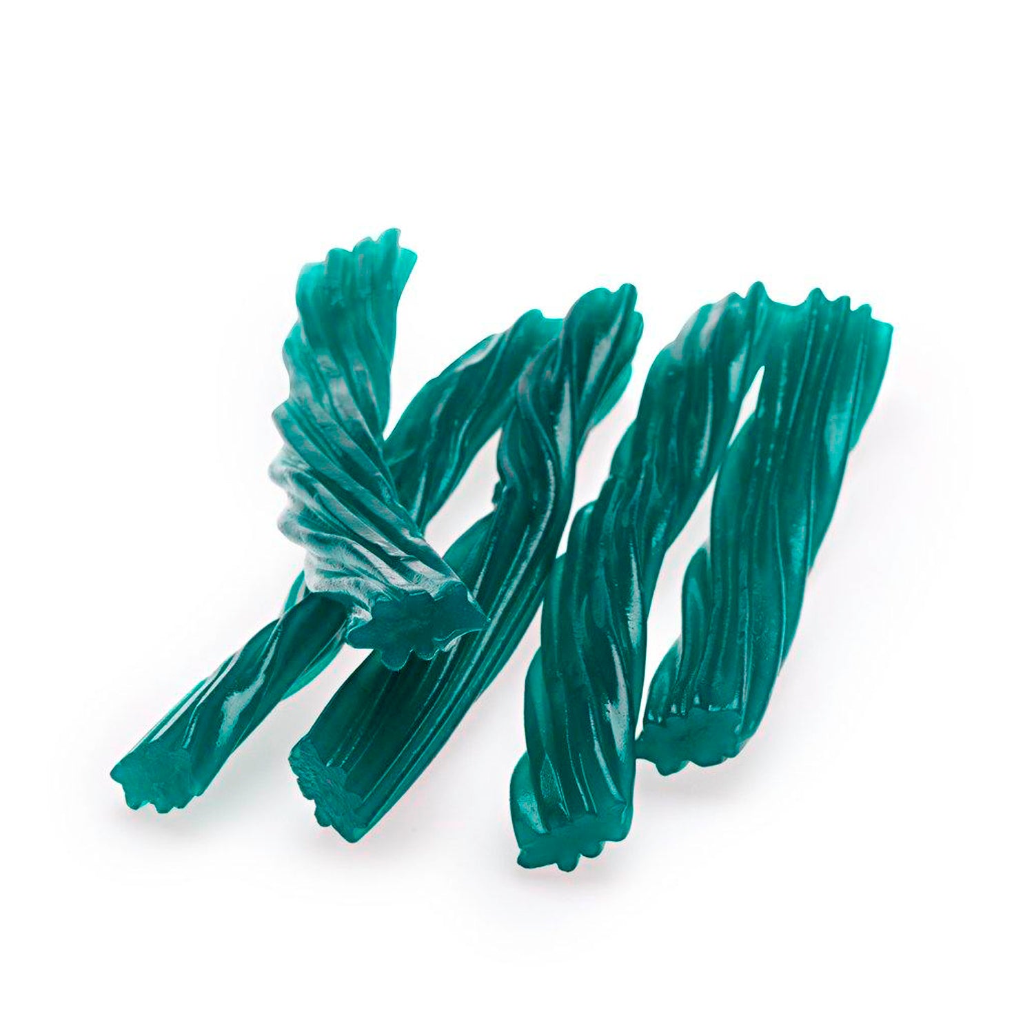 Blue Raspberry Licorice Bites - Tart & Sweet Candy Shorties