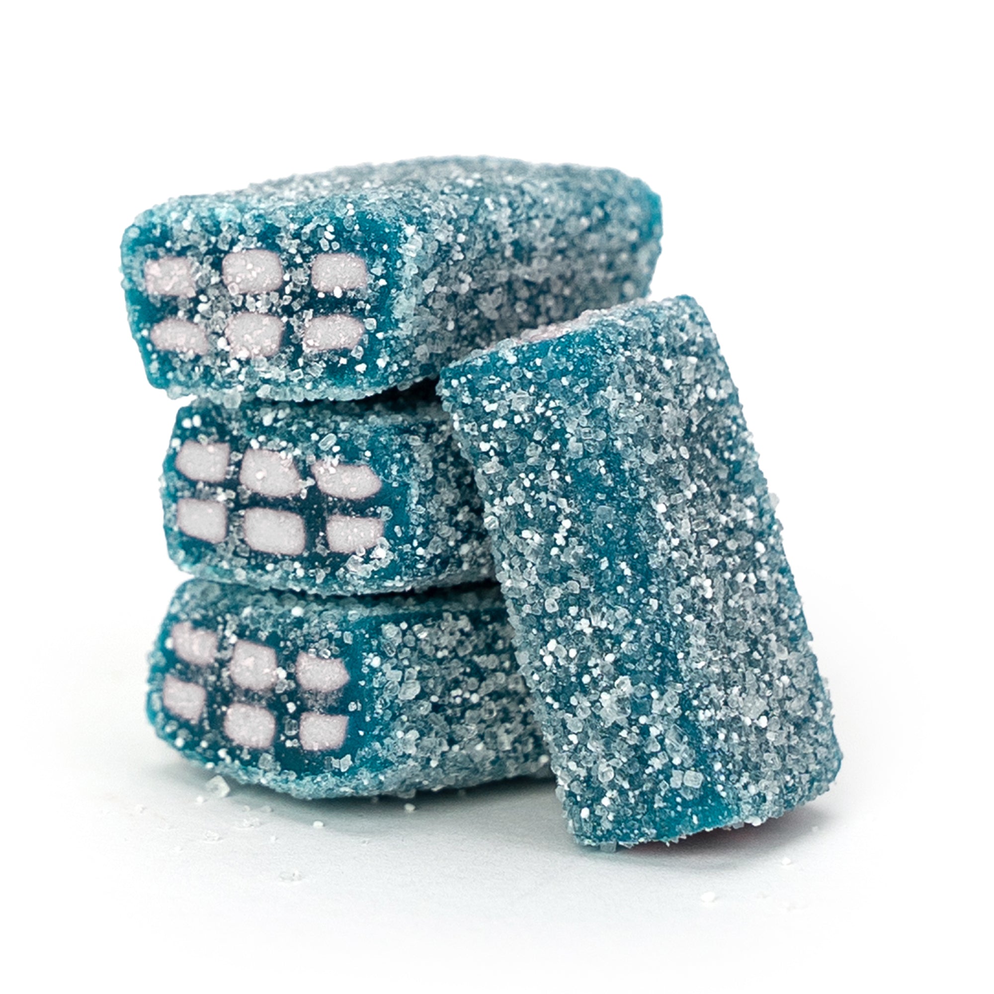 Blue Raspberry Sour Licorice Petites – 1 Pound Tube