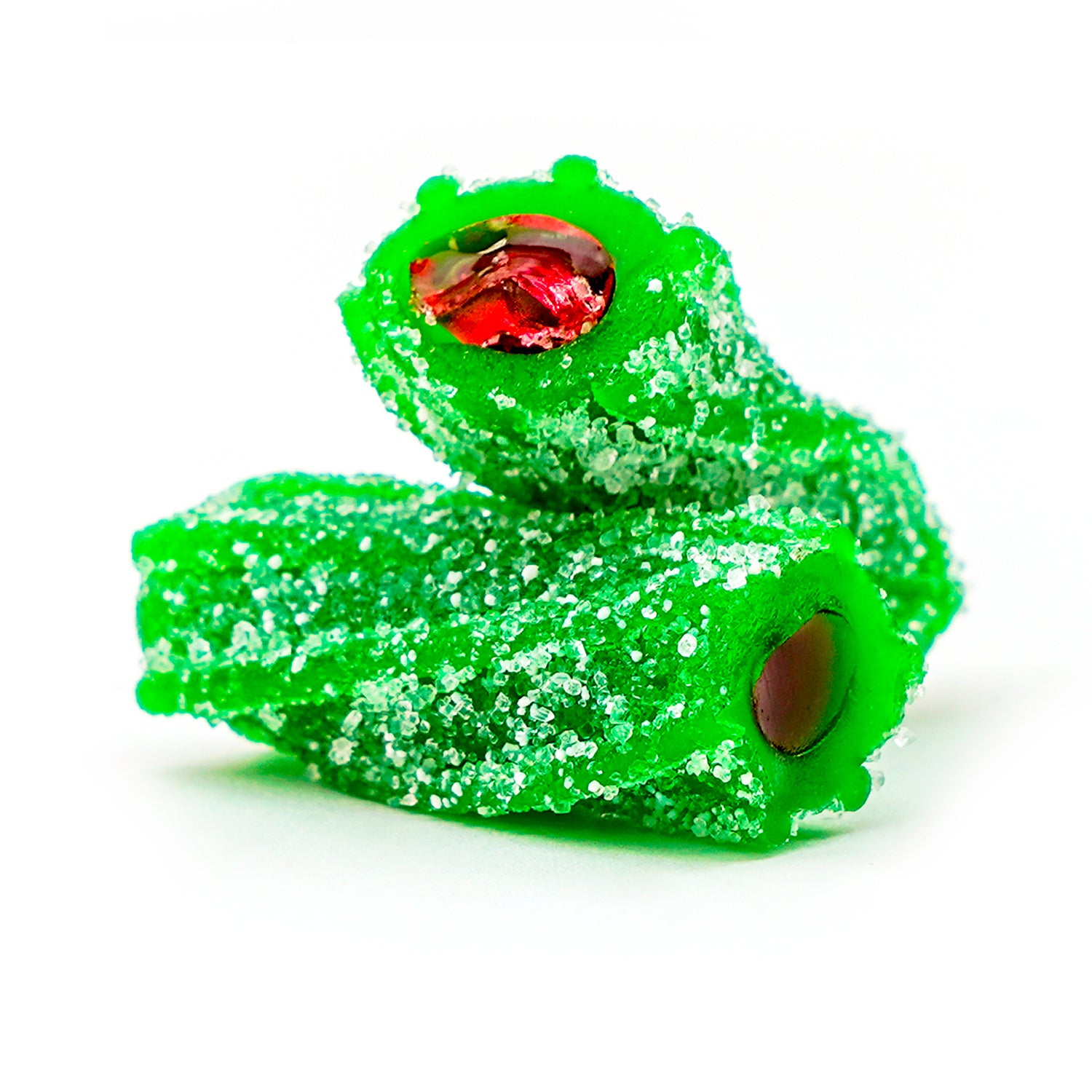 Watermelon Sour Candy Twists - Tart & Sweet Handcrafted Treats